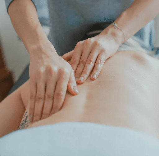 Soft tissue mobilization therapy on a patient
